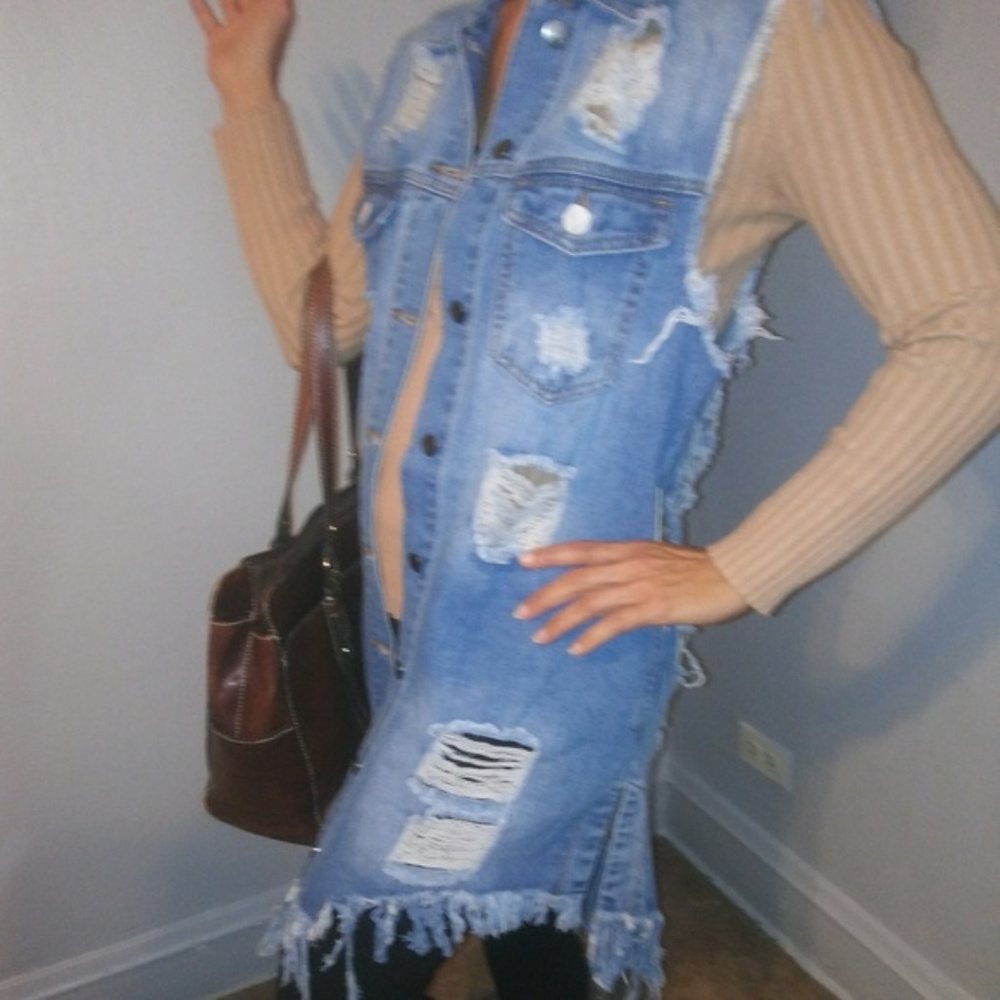 Denim Jacket. 🎊 L@@K - Picture 5 of 6